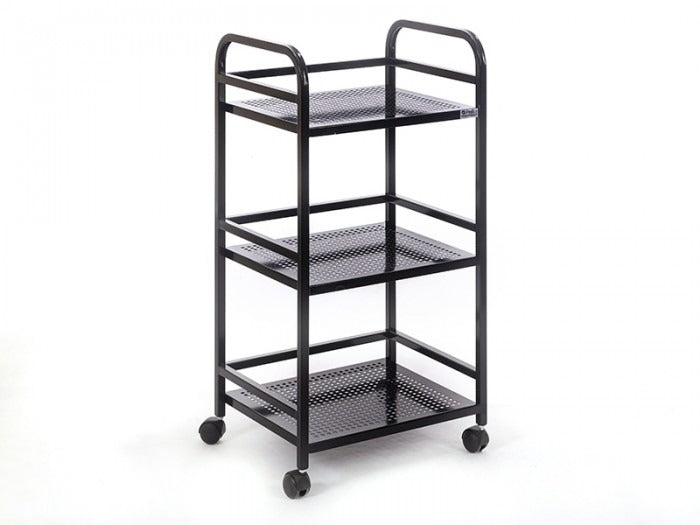 Arya Cihaz Taşıma ve Setup Sehpası | 3 Raflı - Siyah - Sac