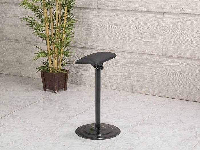 Kol Dayama Sehpası | Yuvarlak Sac Ayak - Siyah