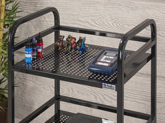 Arya Cihaz Taşıma ve Setup Sehpası | 3 Raflı - Siyah - Sac