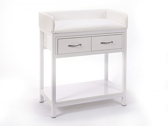 Çekmeceli Bebek Altı Açma (Değiştirme) Masası | Beyaz - Beyaz