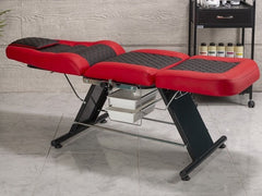 Montana Dövme Tattoo Koltuğu | Kırmızı - Siyah