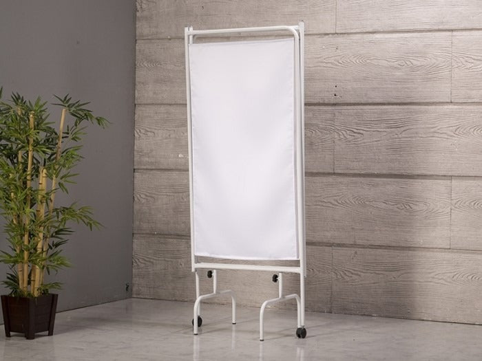 3 Kanatlı Paravan Perde | Beyaz - Eko