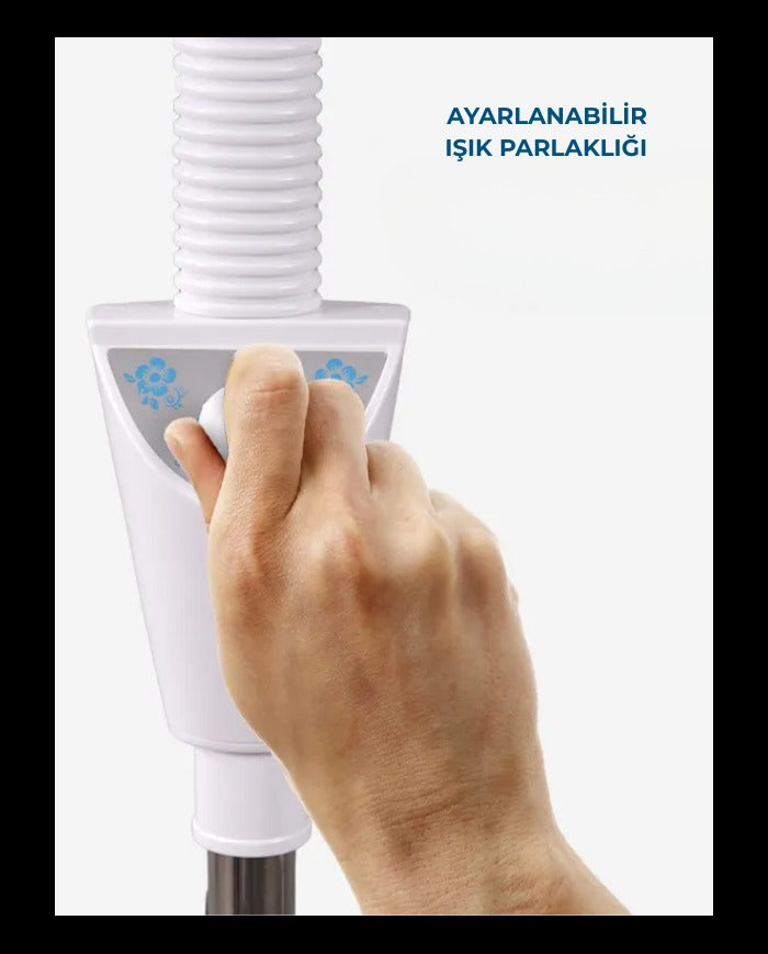 Ayaklı Led Işıklı Büyüteçli Loop Lamba