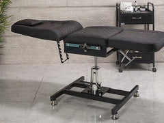 Royal-3 Hidrolikli Dövme Tattoo Koltuğu | Siyah