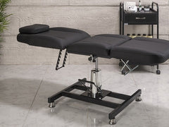 Hisar Hidrolikli Dövme Tattoo Koltuğu | Yükseklik Ayarlı - Siyah