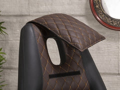 Elegance-3 Motorlu Dövme Tattoo Koltuğu | Kahverengi - Siyah