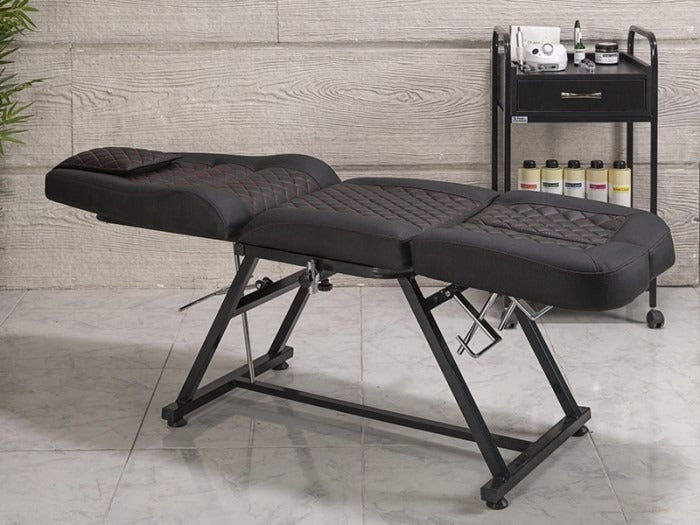 Anka-2 Çift Ayaklı Dövme Tattoo Koltuğu | Siyah