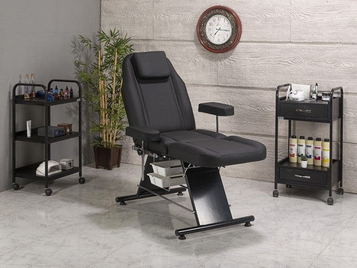 Karya Sırt ve Ayak Kısmı Hareketli Koltuk | Siyah