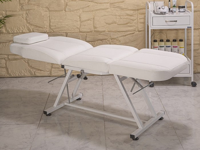 Koza Sırt ve Ayak Kısmı Hareketli Koltuk | Beyaz