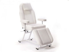 Koza Sırt ve Ayak Kısmı Hareketli Koltuk | Beyaz