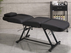 Koza Sırt ve Ayak Kısmı Hareketli Koltuk | Siyah