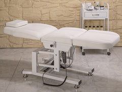 Moda 3 Motorlu Yükseklik Hareketli Koltuk | Beyaz