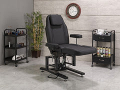 Moda 3 Motorlu Yükseklik Hareketli Koltuk | Siyah