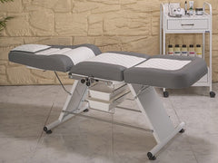 Montana Sırt ve Ayak Kısmı Hareketli Koltuk | Gri - Beyaz