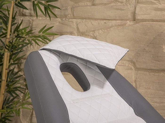 Montana Sırt ve Ayak Kısmı Hareketli Koltuk | Gri - Beyaz