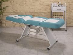 Montana Sırt ve Ayak Kısmı Hareketli Koltuk | Turkuaz - Beyaz