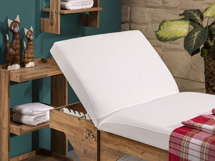 Natura Sırt Hareketli Ahşap Bakım Masası - Atlantik