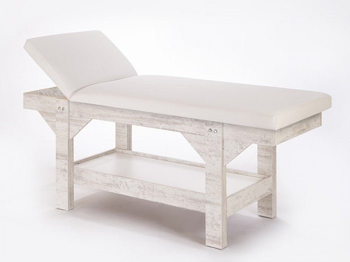 Natura Sırt Hareketli Ahşap Bakım Masası - Kristal