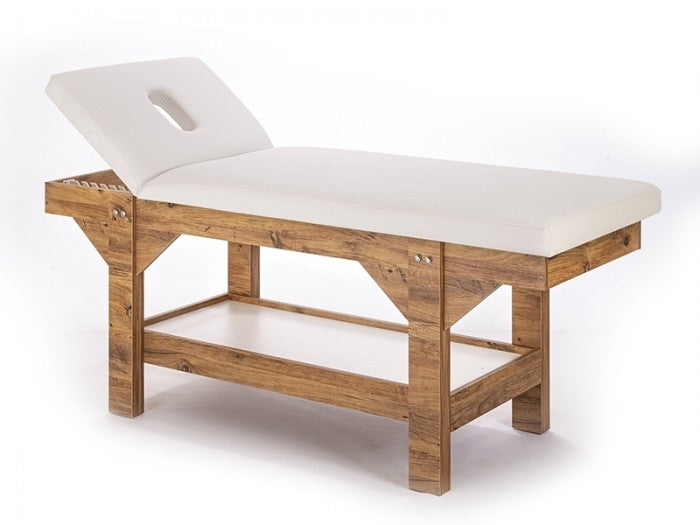Natura Sırt Hareketli Ahşap Bakım ve Masaj Masası - Atlantik