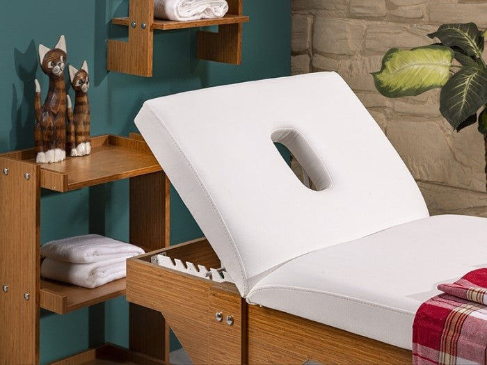 Natura Sırt Hareketli  Ahşap Bakım ve Masaj Masası - Bambu