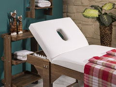 Natura Sırt Hareketli Ahşap Bakım ve Masaj Masası - Beylerbeyi