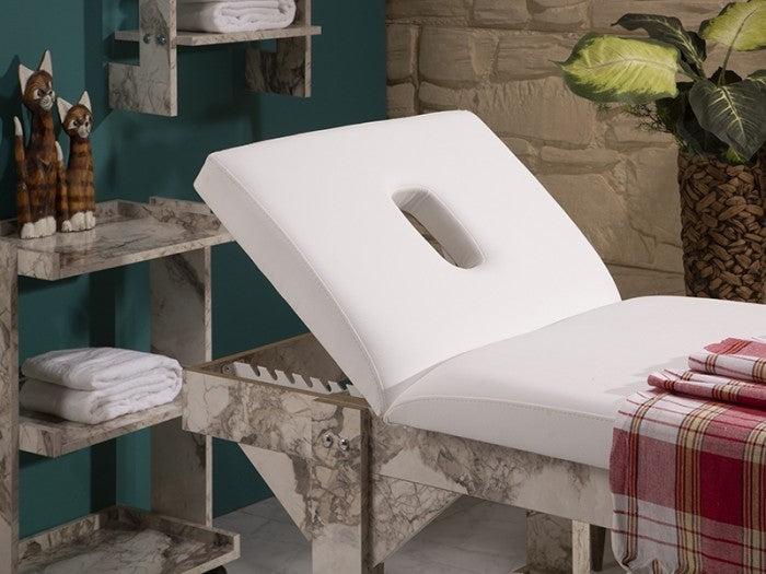 Natura Sırt Hareketli Ahşap Bakım ve Masaj Masası - Efes