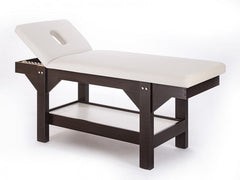 Natura Sırt Hareketli Ahşap Bakım ve Masaj Masası - Venge