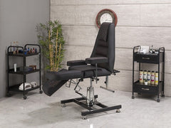 Royal-2 Yükseklik Hareketli Hidrolikli Koltuk | Siyah