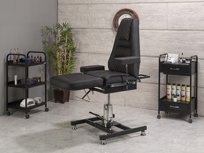 Royal-3 Ekstra Yüksek Hareketli Hidrolikli Koltuk | Siyah