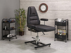 Royal-3 Ekstra Yüksek Hareketli Hidrolikli Koltuk | Siyah