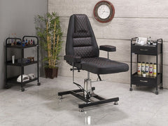 Royal Yükseklik Hareketli Hidrolikli Koltuk | Siyah